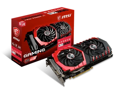 RX 580 4GB Gaming x Caja