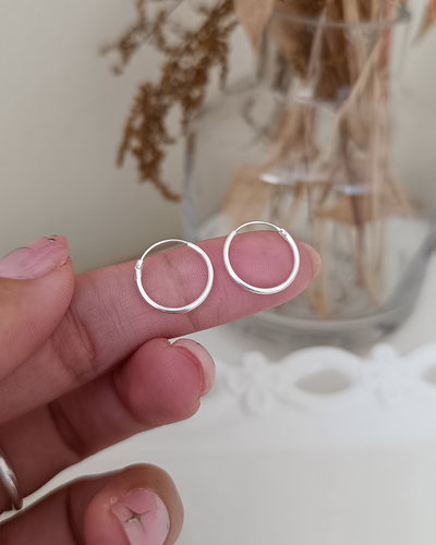 Argollas Lisas 1.4cm