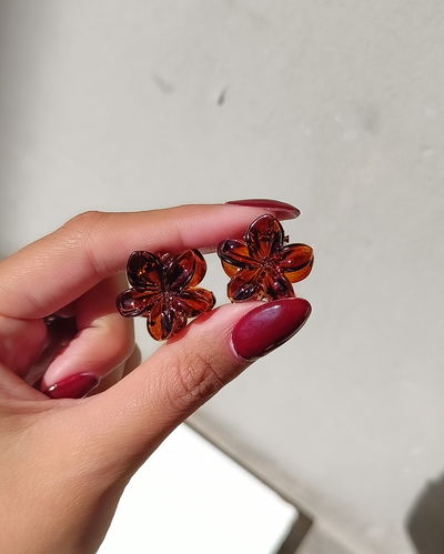 Broches Mini Flor x2 