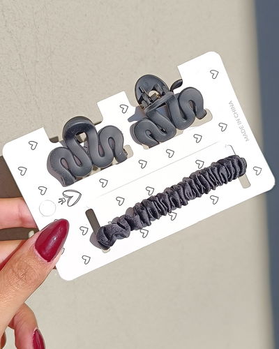 Set Broches y Scrunchie 3