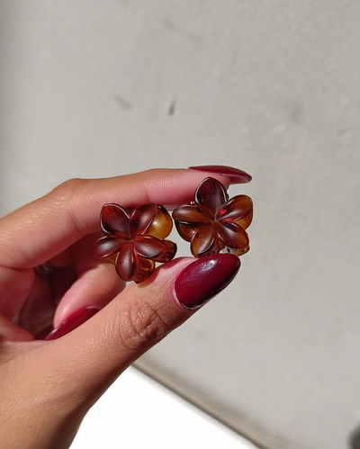 Broches Mini Flor Mate x2 