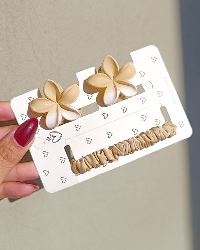 Set Broches y Scrunchie ELEGIR COLOR