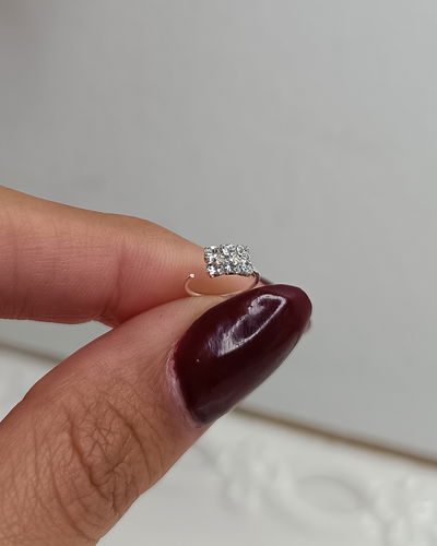 Argollita Individual Shine Doble 1cm 