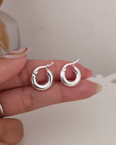 Argollas Infladas 1.5cm AB