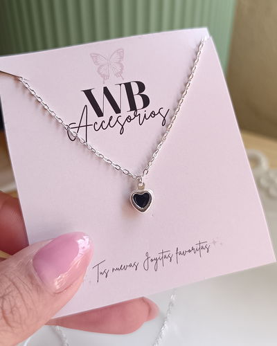 Conjunto Corazón Negro AB