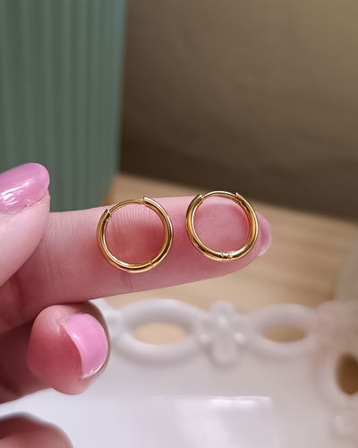 Argollas Rebeka Finas 1.2cm