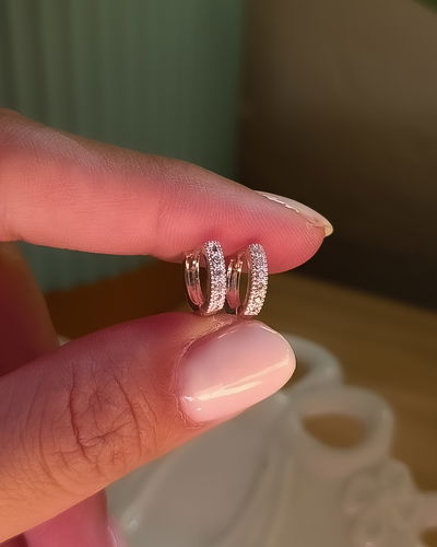 Argollas Linna 1cm AB