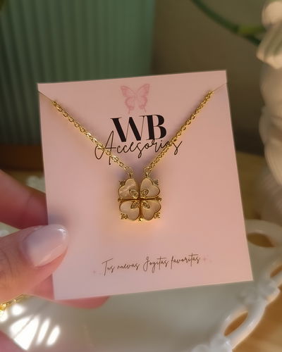 Conjunto Flor de corazones AD