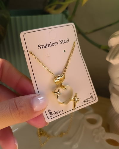 Conjunto Corazón y Estrellas AD