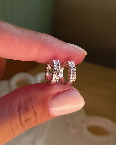 Argollas Kim 1.2cm AB