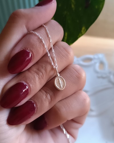 Conjunto Medalla Milagrosa 45cm