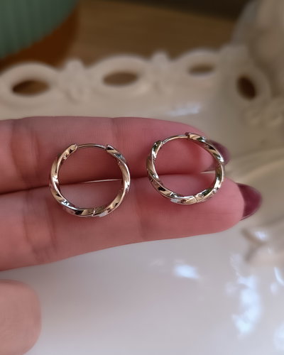 Argollas Bonnie 1.5cm AQ