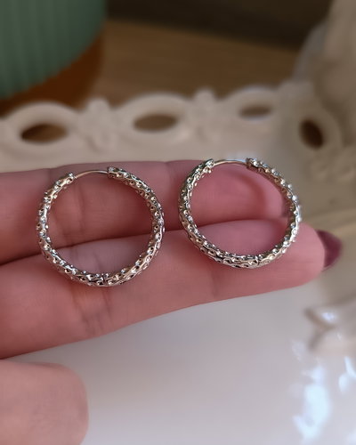 Argollas Carol 2.3cm AQ