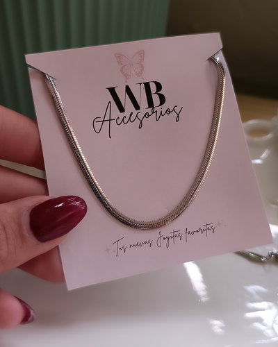 Cadena Chata 45cm AQ