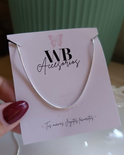 Cadena Cola de Rata 45cm AB