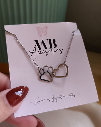 Conjunto Huellita y Corazón AQ