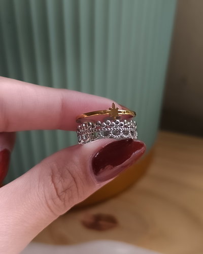 Anillo regulable Combinado 7