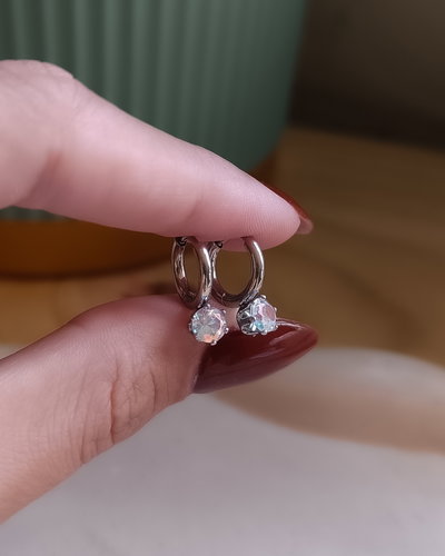 Argollas dije 1cm AQ