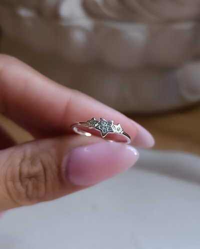 Anillo Estrella con Cubic