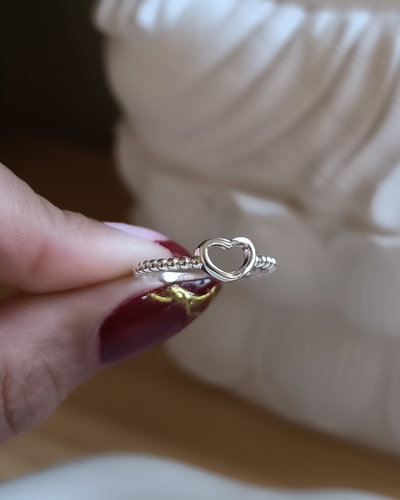 Anillo Corazon Liso
