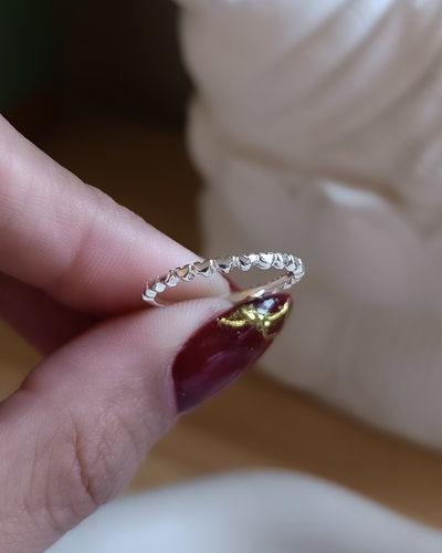 Anillo Corazones
