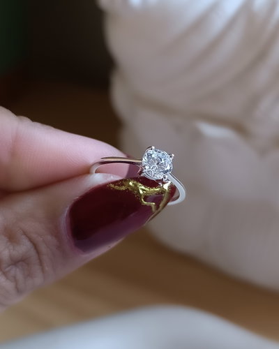 Anillo Cubic Cristal