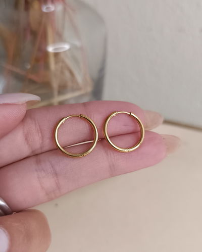 Argollas Rebeka Finas 1.4cm AD