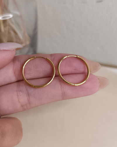 Argollas Rebeka Finas 1.8cm AD