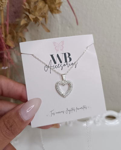 Conjunto Corazón Cubic AB 
