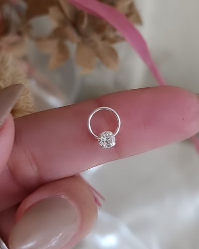 Argollita Individual Cubic 8mm