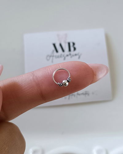 Argollita Individual Bali 8mm