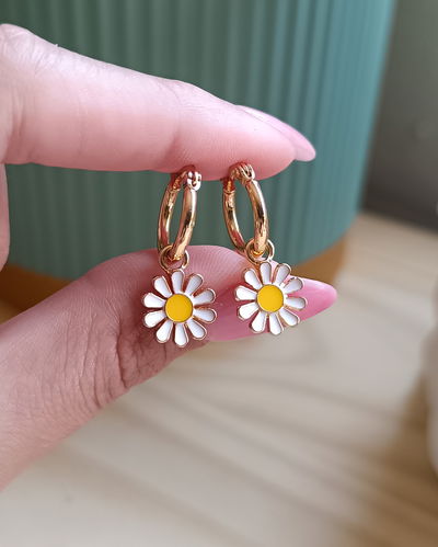 Argollas Margarita Blanca 