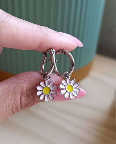 Argollas Margaritas Blanco AQ