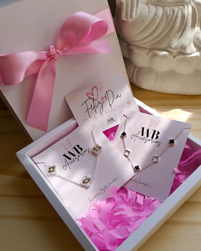 Regalo Mamá 4 Acero Blanco