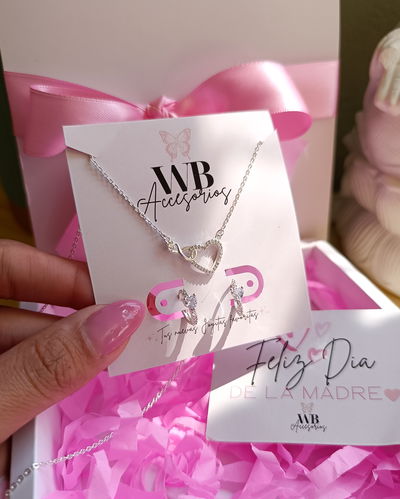 Regalo Mamá 9 Acero Blanco