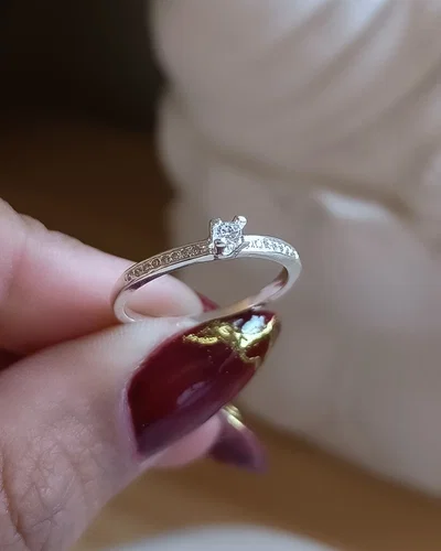 Anillo cubic Cristal PL