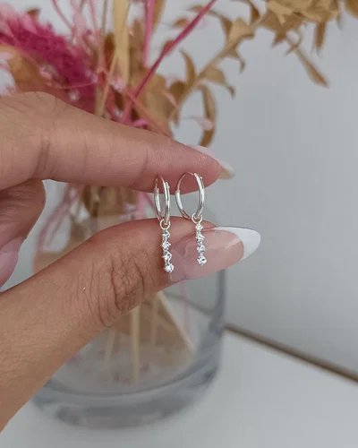 Argollas Shine 1.2cm