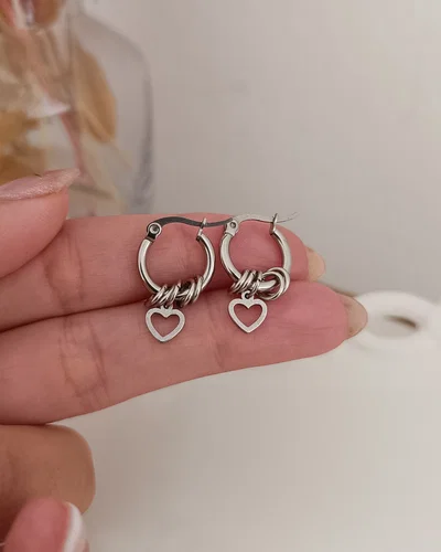 Argollas Corazón 2 AQ