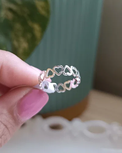 Anillo Corazones g AB 