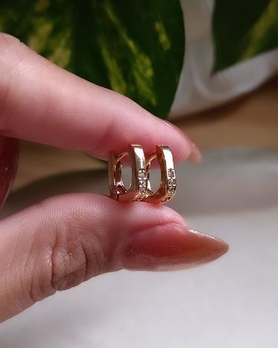 Argollas Hanna Cubic 1.2cm AD