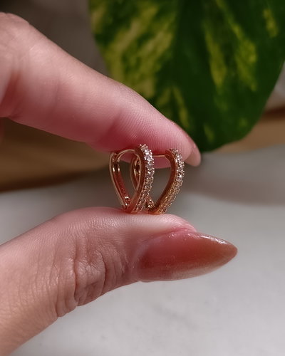 Argollas Maya Cubic 1.5cm AD
