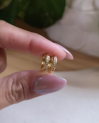 Argollas Aimar 1.2 cm Cubic AD
