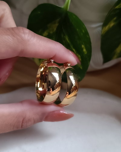 Argollas Anchas 3cm AD
