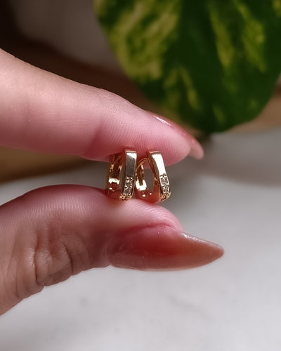 Argollas Hanna Cubic 1cm AD