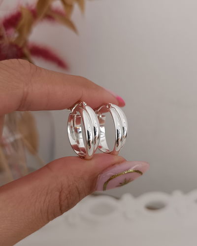Argollas Doble Torzada AB