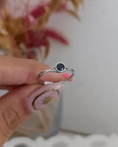 Anillo Cubic Negro