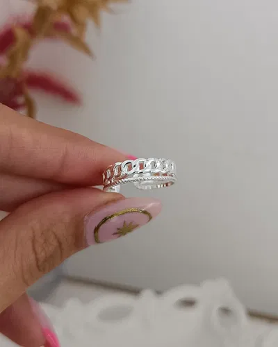 Anillo Doble Puntos Regulable AB