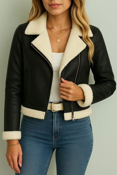 Campera Gamulan Chelsea Negro