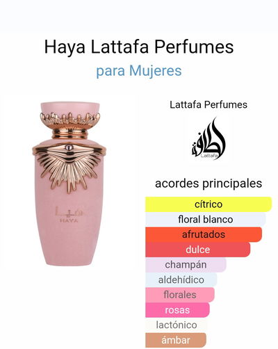 Perfume Haya Lattafa 100ml