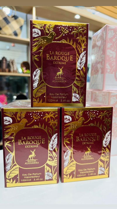 Perfume La Rouge Baroque Extreme Maison Alhambra 100ml